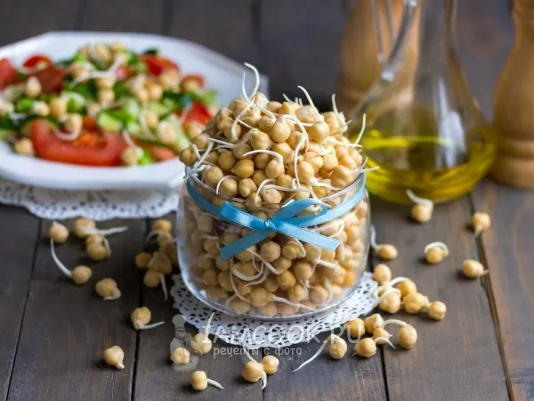 Фото блюда: Проращивание нута