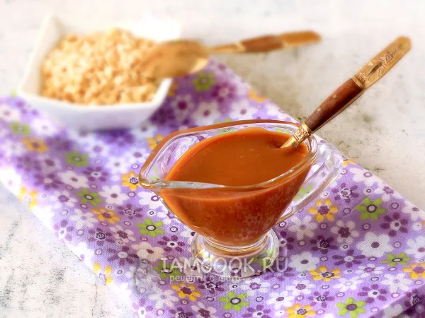 Фото готового блюда: Мягкая (жидкая) карамель