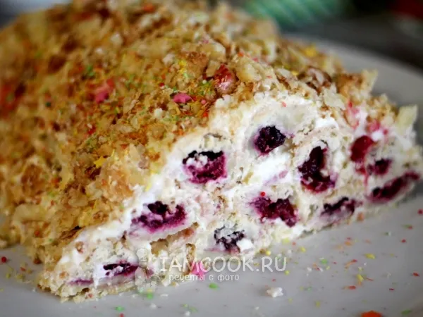 Фото блюда: Торт «Вишня в шалаше»