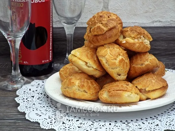 Фото блюда: Заварное тесто для профитролей