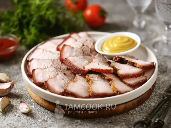 Фото готового блюда: Подчеревок в луковой шелухе