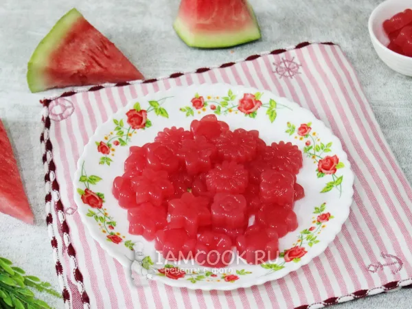 Фото блюда: Мармелад из арбуза