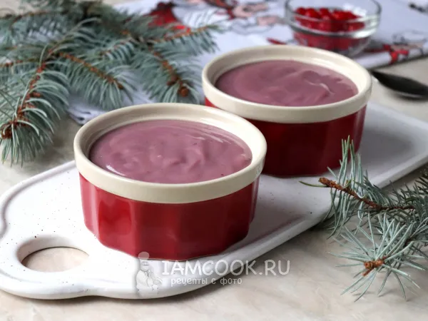 Фото блюда: Заварной ягодный крем