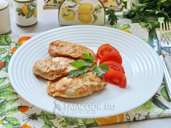 Фото блюда: Свиная вырезка в кляре