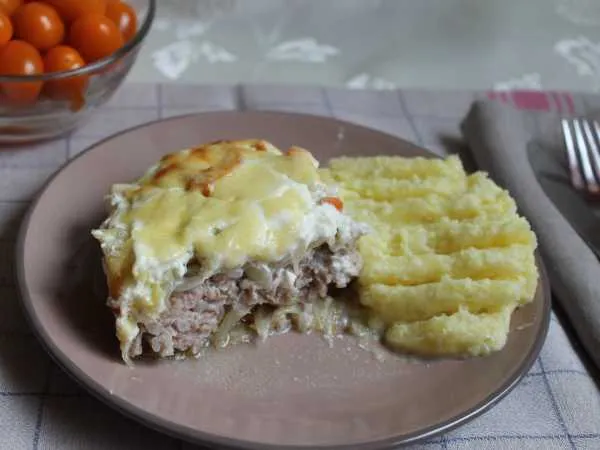 Фото блюда: Запеканка «Ленивые голубцы»