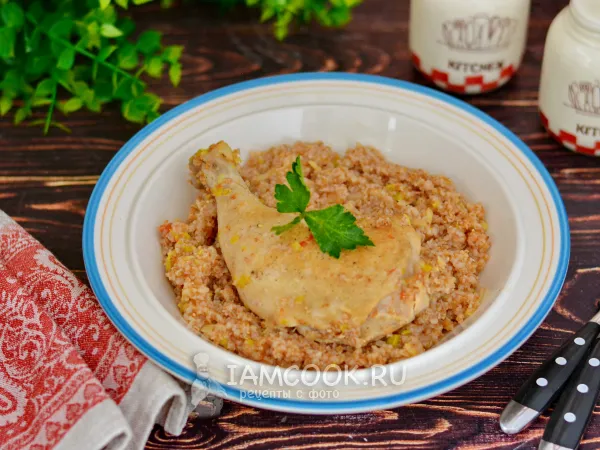 Фото блюда: Полба с курицей