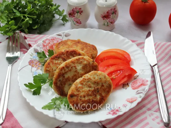 Фото готового блюда: Котлеты из белого амура