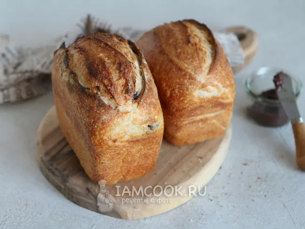 Фото готового блюда: Хлеб с оливками