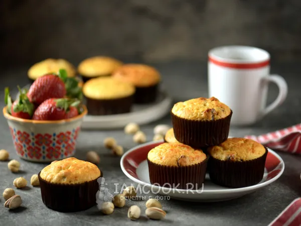 Фото готового блюда: Кексы с кремом чиз