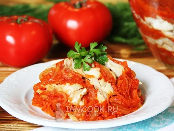 Фото готового блюда: Минтай под маринадом