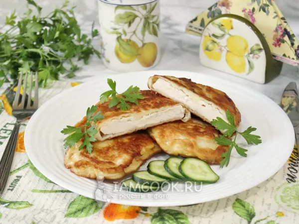 Фото блюда: Куриное филе в тесте