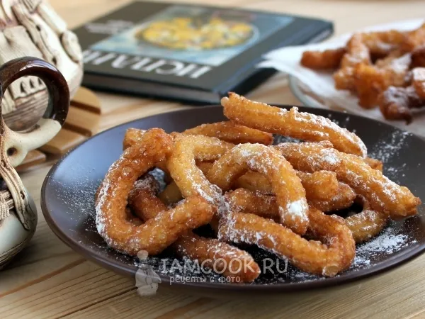 Фото готового блюда: Испанское печенье «Чуррос»