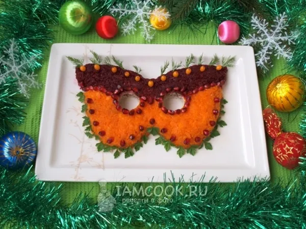 Фото готового блюда: Салат «Маска»