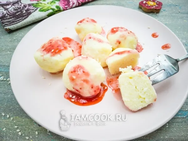 Фото блюда: Ленивые вареники из творога (ПП)