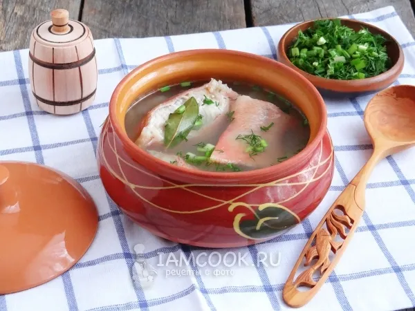 Фото блюда: Уха из морского окуня