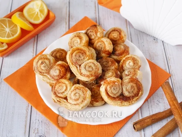 Фото готового блюда: Завитушки с корицей