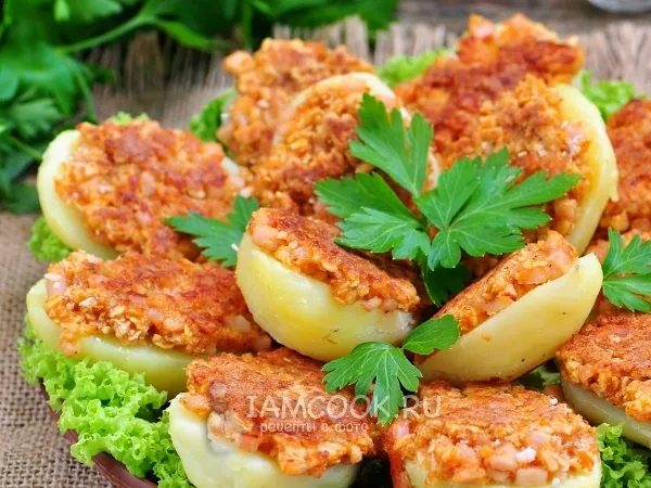 Фото готового блюда: Панированный картофель