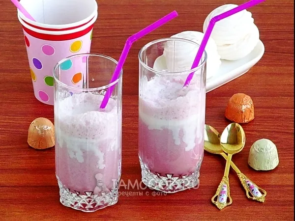 Фото готового блюда: Коктейль «Берёзка»