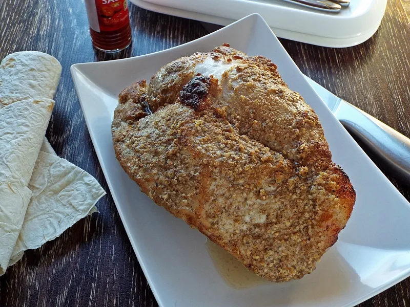 Фото блюда: Свинина, запеченная в духовке в рукаве куском