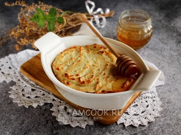 Фото блюда: Творог, запеченный в духовке