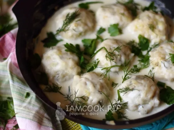 Фото готового блюда: Тефтели из трески