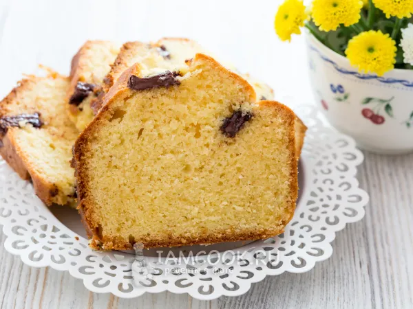 Фото блюда: Кекс с кокосовой стружкой