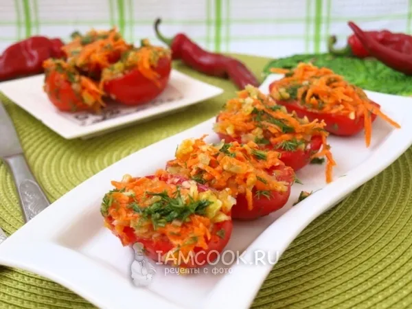 Фото готового блюда: Помидоры по-корейски