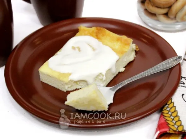 Фото блюда: Творожная запеканка как в детском саду