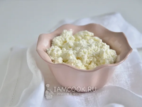 Фото блюда: Творожная «Рикотта» из молока