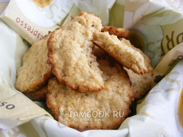 Фото готового блюда: Овсяное печенье «Улыбка мужа»