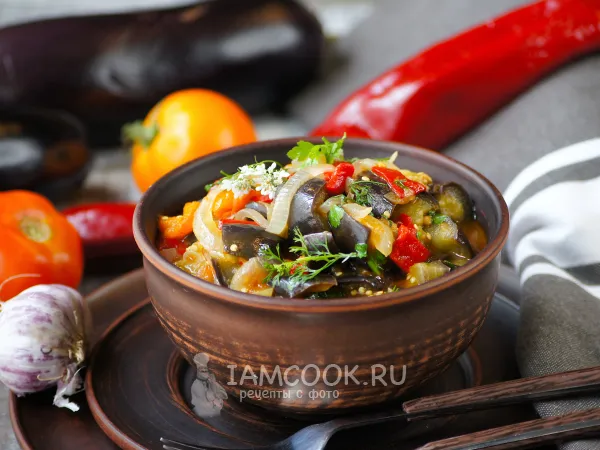 Фото блюда: Аджапсандал в мультиварке