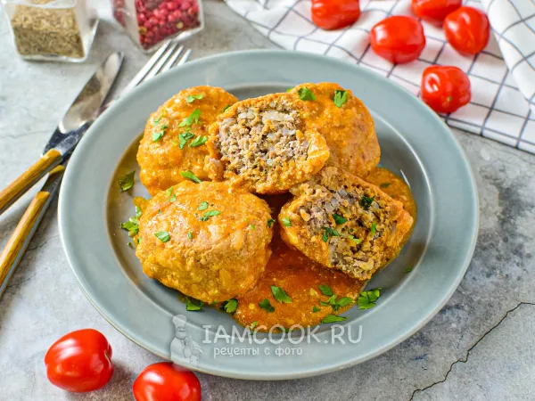 Фото готового блюда: Тефтели из телятины