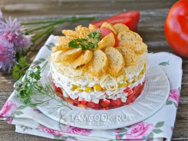 Фото готового блюда: Салат «Коррида»