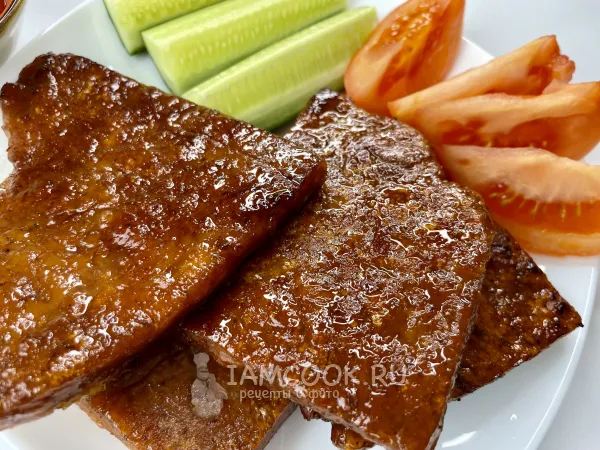 Фото блюда: Вегетарианский (веганский) стейк