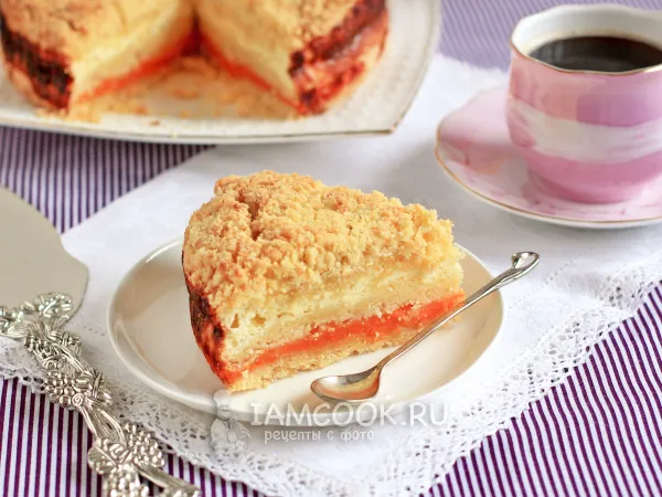 Фото блюда: Королевская ватрушка с тыквой и творогом