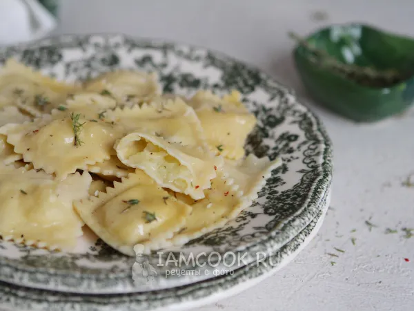 Фото блюда: Равиоли с картофелем
