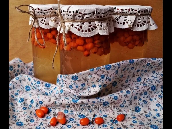 Фото блюда: Компот из облепихи на зиму