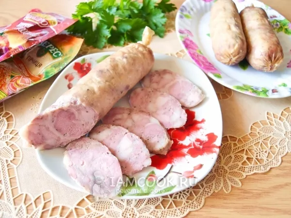 Фото блюда: Ветчина из свинины в домашних условиях