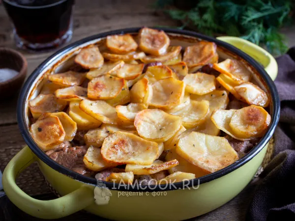 Фото блюда: Шведская «Матросская Говядина» Sjomansbiff (Сьеамансбифф)