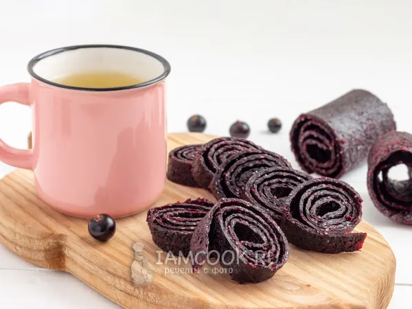 Фото блюда: Пастила из смородины