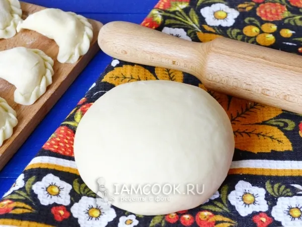 Фото блюда: Заварное тесто для вареников с творогом