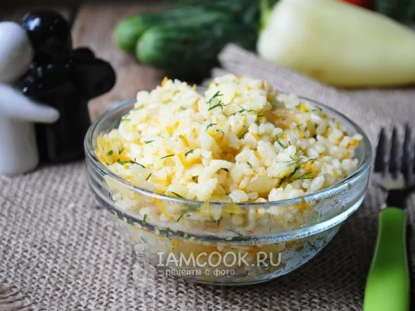 Фото блюда: Рис с болгарским перцем