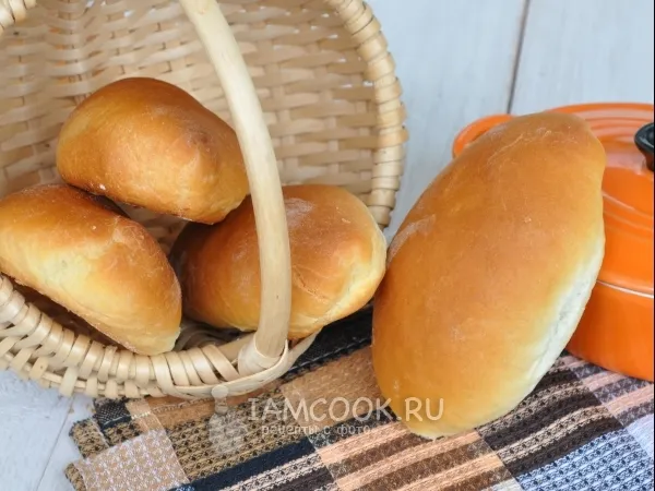 Фото готового блюда: Пирожки с картофелем «Дачные»