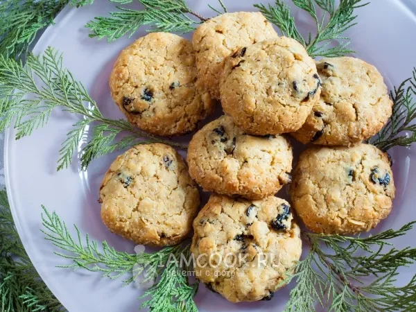 Фото готового блюда: Печенье с вишней