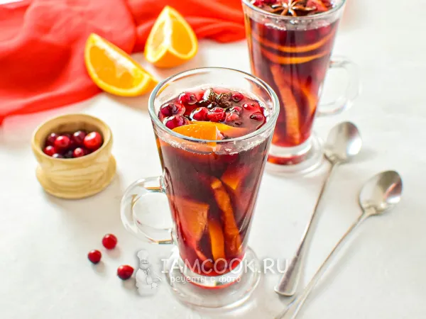 Фото блюда: Глинтвейн на виноградном соке (безалкогольный)