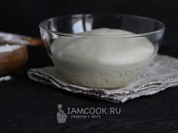 Фото блюда: Тесто для пиццы холодной ферментации