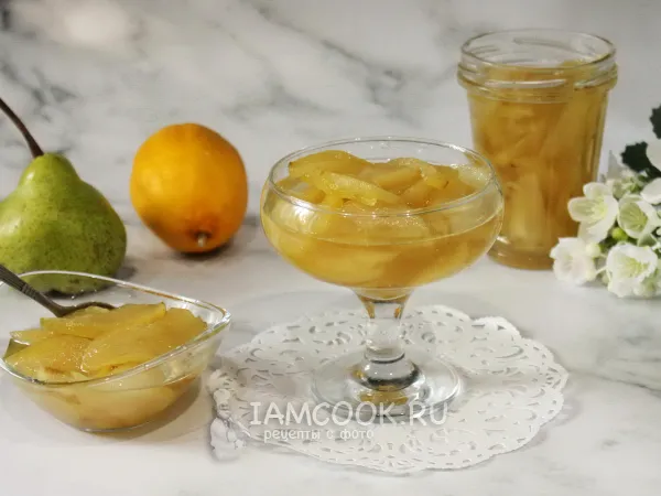Фото блюда: Варенье из груш с имбирем и лимоном