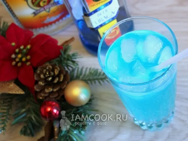 Фото блюда: Коктейль «Голубая лагуна»