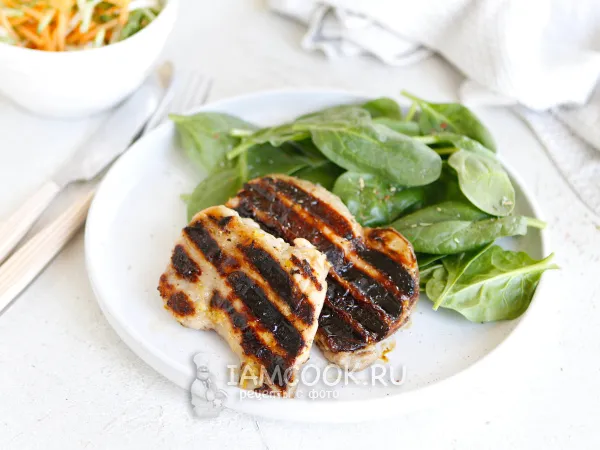 Фото блюда: Лимонная курица на гриле