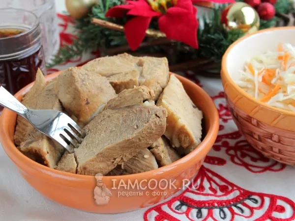 Фото блюда: Свинина в квасе